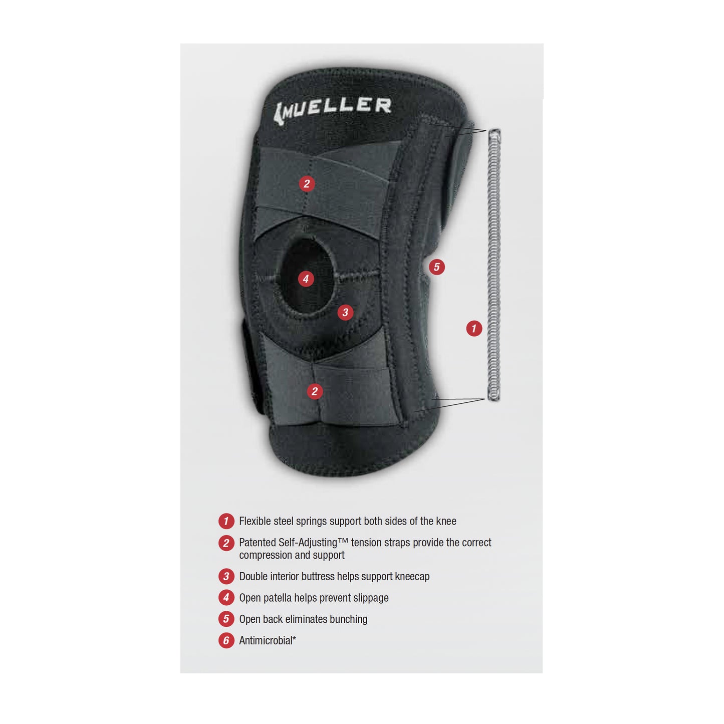 Mueller® Self-Adjusting® Knee Stabilizer