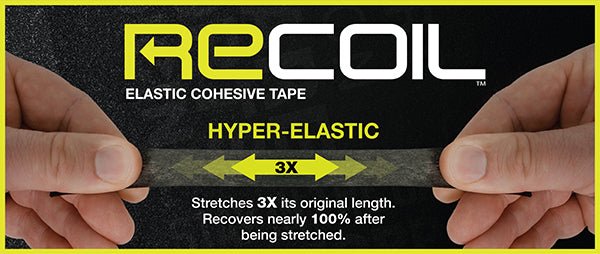 Mueller RECOIL™ Cohesive Tape 1"/ 2"/ 3.5"