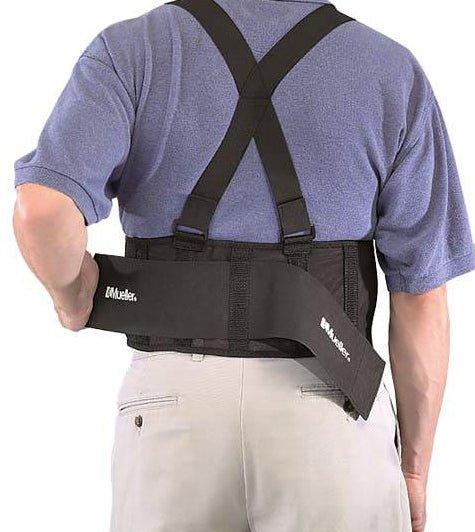 Mueller Back Support With Suspenders