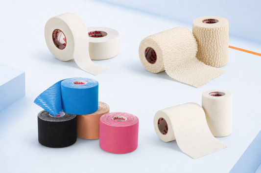 Elastic Adhesive Tape vs Rigid Tape vs Kinesiology Tape vs Cohesive Tape: What’s the Difference?