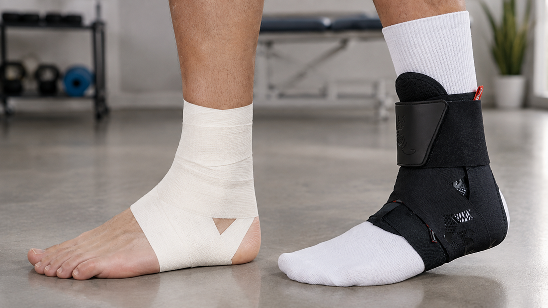 Ankle Tape vs Ankle Brace: Which Should You Choose?