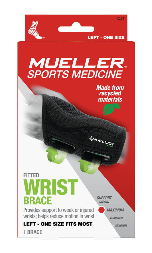 Mueller® Green Fitted Wrist Brace