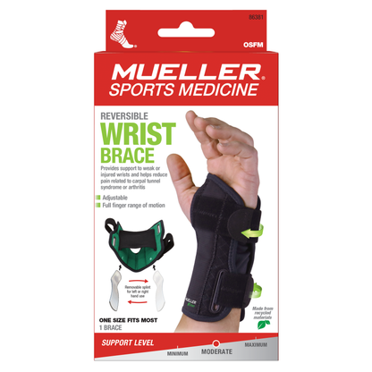 Mueller® Green Reversible Wrist Brace