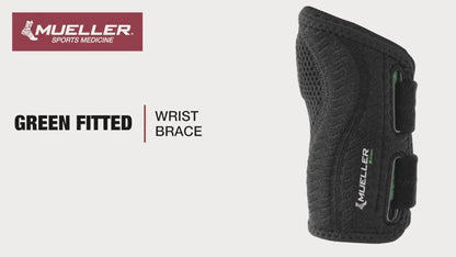 Mueller® Green Fitted Wrist Brace